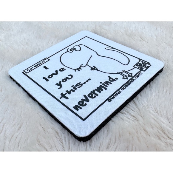 NEW Co-edikit I love you this… nevermind. T-Rex drink coaster - Picture 9 of 14